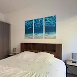 Vue Mer Exceptionnelle, Balcon, Plage A Pied 4 P شقة
